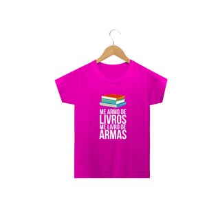 Nome do produto T-shirt Infantil Classic Livros