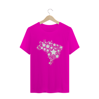 Nome do produto T-shirt Tradicional Brasil: Estrelas da Democracia