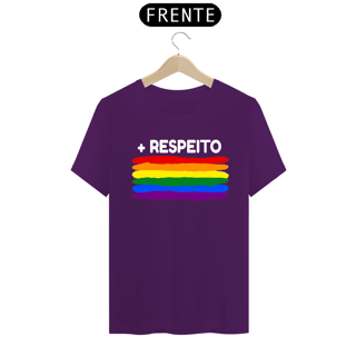Nome do produto T-shirt Tradicional +Respeito