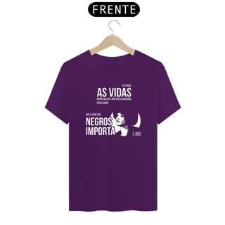 Nome do produto T-shirt Tradicional Vidas Negras