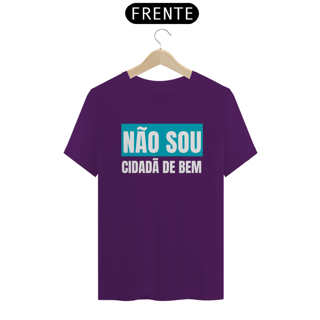 Nome do produto T-shirt Tradicional NÃO SOU