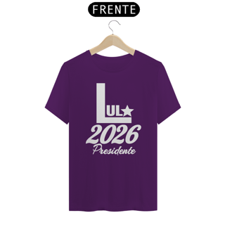 Nome do produto T-shirt Tradicional LULA 2026