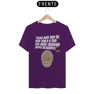 Nome do produto T-shirt Tradicional LULA: Brasil Soberano