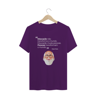 Nome do produto T-shirt Tradicional Paulo Freire