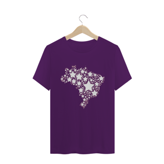 Nome do produto T-shirt Tradicional Brasil: Estrelas da Democracia