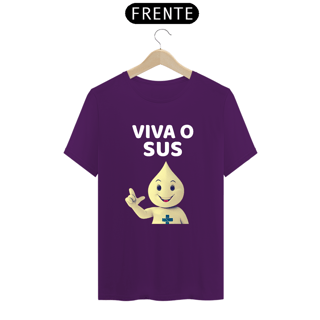 Nome do produto T-shirt Tradicional VIVA O SUS
