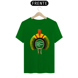 Nome do produto T-shirt Tradicional Brasil do cocar