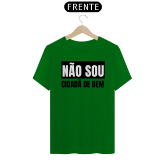 Nome do produto T-shirt Tradicional NÃO SOU