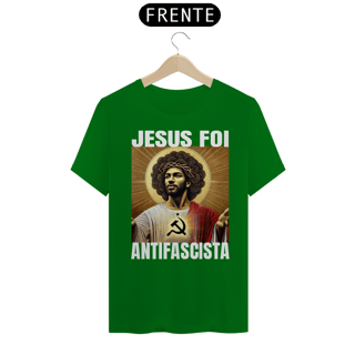 Nome do produto T-shirt Tradicional Jesus Antifascista