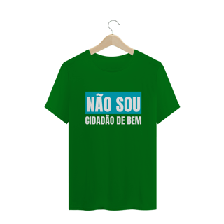 Nome do produto T-shirt Tradicional NÃO SOU