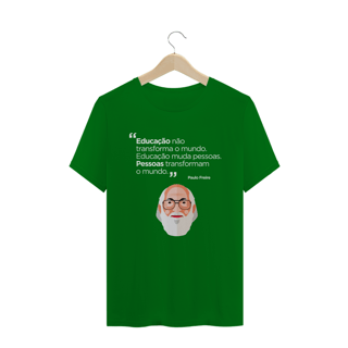 Nome do produto T-shirt Tradicional Paulo Freire