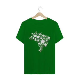 Nome do produto T-shirt Tradicional Brasil: Estrelas da Democracia