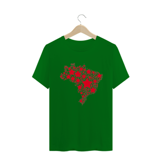 Nome do produto T-shirt Tradicional Brasil: Estrelas da Democracia