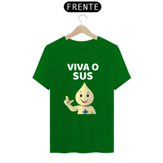 Nome do produto T-shirt Tradicional VIVA O SUS