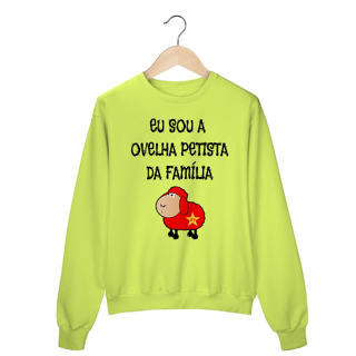 Nome do produto Moletom UNISSEX Ovelha Petista