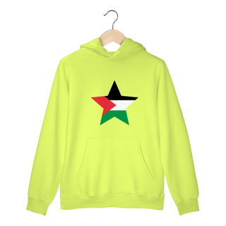 Nome do produto Moletom UNISSEX Canguru Estrela Palestina