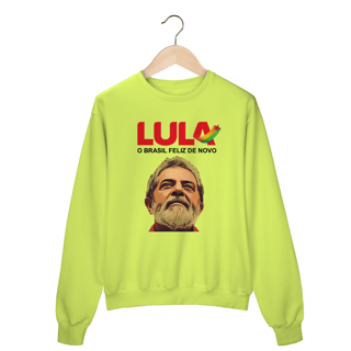 Nome do produto Moletom Unissex LULA BR