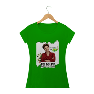 Nome do produto T-shirt Baby Look Dilma