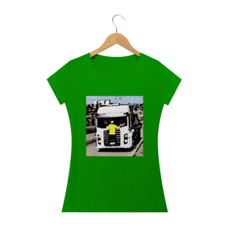 Nome do produto T-shirt Baby Look Patriota do Caminhão
