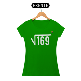 Nome do produto T-shirt Baby Look Raiz Quadrada de 169