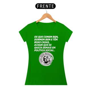 Nome do produto T-shirt Baby Look Pepe Mujica