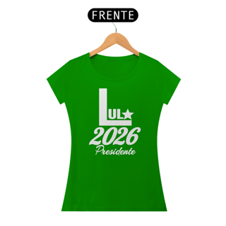 Nome do produto T-shirt Baby Look LULA 2026