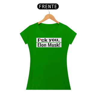 Nome do produto T-shirt Baby Look F*ck You