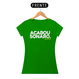 Nome do produto T-shirt Baby Look ACABOUSONARO