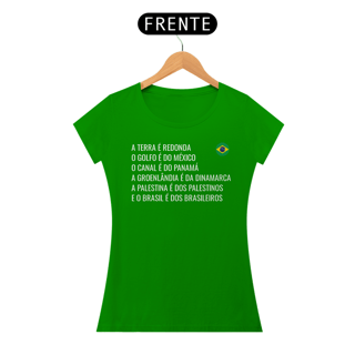 Nome do produto T-shirt Baby Look BRASIL