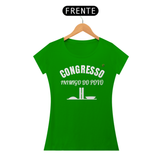 Nome do produto T-shirt Tradicional CONGRESSO INIMIGO