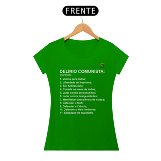 Nome do produto T-shirt Baby Look Delírio Comunista