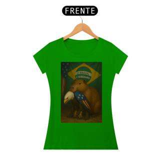 Nome do produto T-shirt Baby Look CAPIVARA
