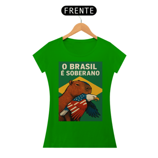 Nome do produto T-shirt Baby Look CAPIVARA