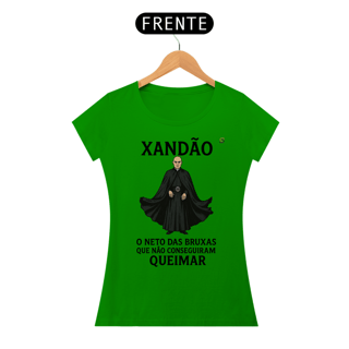 Nome do produto T-shirt Baby Look XANDÃO