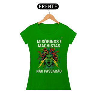 Nome do produto T-shirt Baby Look NÃO PASSARÃO
