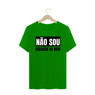 Nome do produto T-shirt Tradicional NÃO SOU