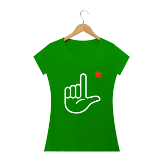 Nome do produto T-shirt Baby Look Faz o L