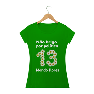Nome do produto T-shirt Baby Look Flores