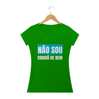Nome do produto T-shirt Baby Look NÃO SOU