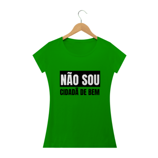 Nome do produto T-shirt Baby Look NÃO SOU