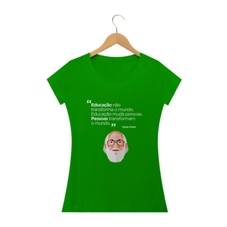 Nome do produto T-shirt Baby Look Paulo Freire