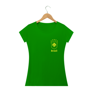 Nome do produto T-shirt Baby Look BRASIL