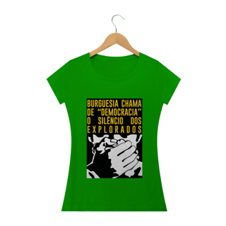 Nome do produto T-shirt Baby Look Burguesia