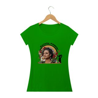 Nome do produto T-shirt Baby Look Marielle, Presente!