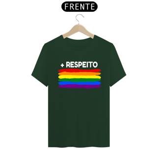 Nome do produto T-shirt Tradicional +Respeito