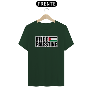 Nome do produto T-shirt Tradicional Free Palestine