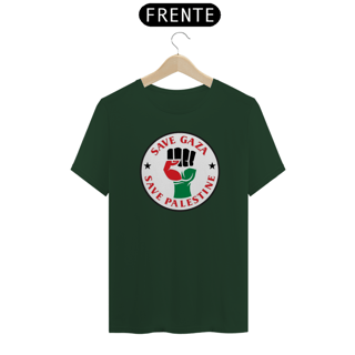 Nome do produto T-shirt Tradicional Save Gaza