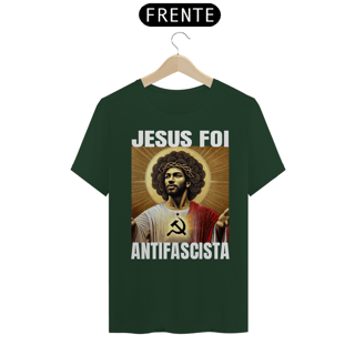 Nome do produto T-shirt Tradicional Jesus Antifascista
