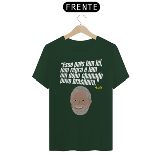 Nome do produto T-shirt Tradicional LULA: Brasil Soberano