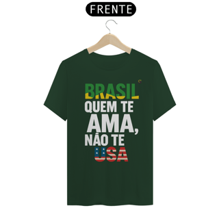 Nome do produto T-shirt Tradicional BRASIL QUEM TE AMA